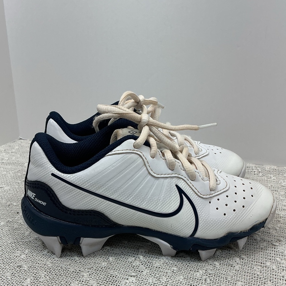 Nike Baseball cleats sneakers shoes 12c 12 navy white
